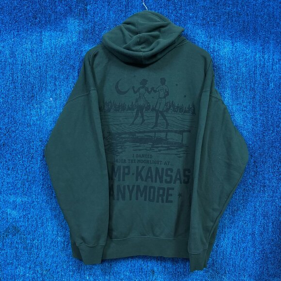 Role Model Camp Kansas Anymore Indie Pop Zip-Up Hoodie XXL - Picture 1 of 4